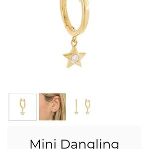 Adina’s Jewels Gold Single Huggie